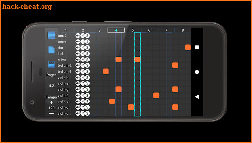 Violin and Drums: beat maker. Music maker screenshot