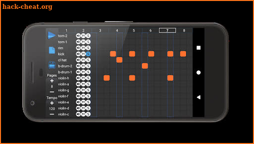 Violin and Drums: beat maker. Music maker screenshot