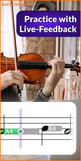 Violin lessons by tonestro - Learn, Practice, Play screenshot