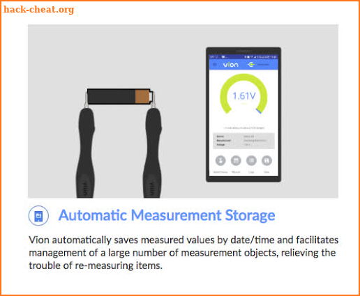 Vion Multimeter screenshot