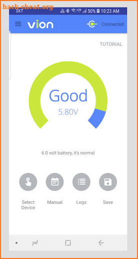 Vion Multimeter screenshot