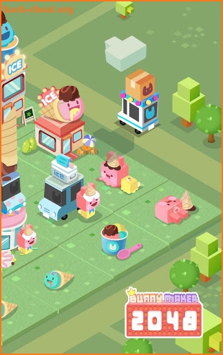 [VIP] 2048 Bunny Maker - bunny city building screenshot