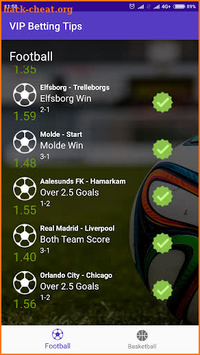 VIP Betting Tips & Odds screenshot