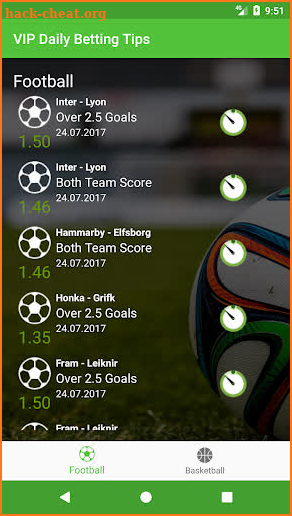 VIP Betting Tips - Predictions - Odds screenshot