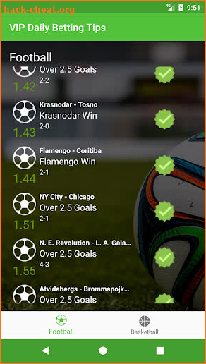 VIP Betting Tips - Predictions - Odds screenshot