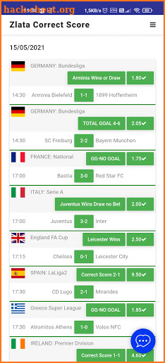 VIP Correct Score Betting Tips screenshot