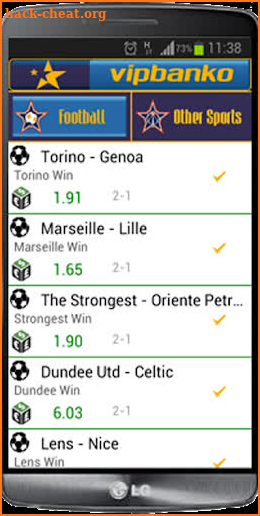 Vipbanko Betting Picks screenshot