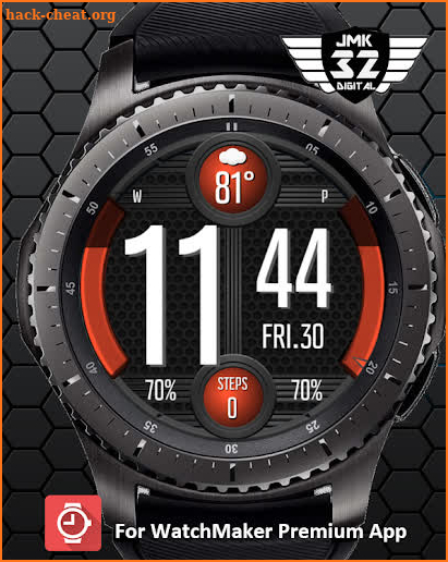 VIPER 116 color changer watchface for WatchMaker screenshot