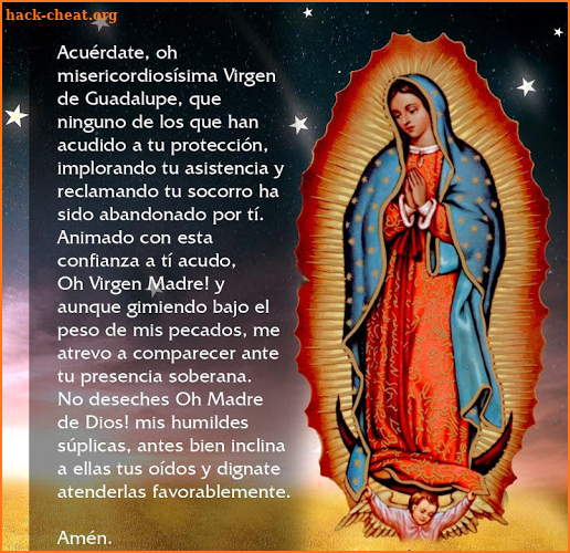 Virgen de Guadalupe Oraciones screenshot