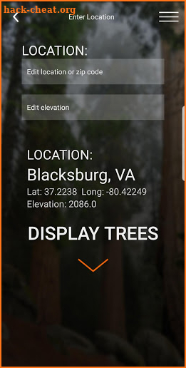 Virginia Tech Tree ID screenshot