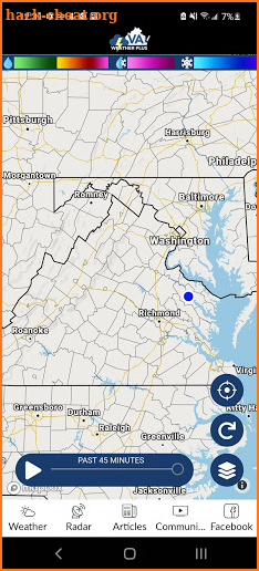 Virginia Weather Plus screenshot