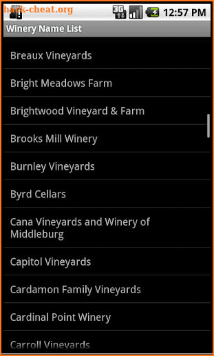 Virginia Winery Finder: Phones screenshot