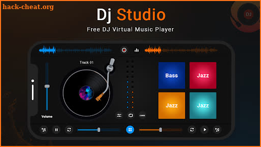 Virtual 3D Dj Studio - Free Online Music Player screenshot