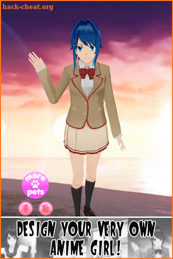 Virtual Anime Girl screenshot