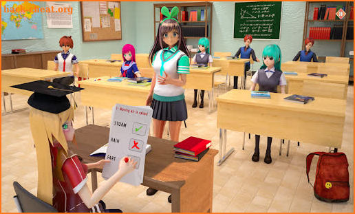 Virtual Anime Yandere Girls High School Life 3D  screenshot