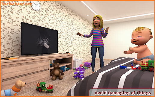 Virtual Baby Simulator Game: Baby Life Prank 2021 screenshot