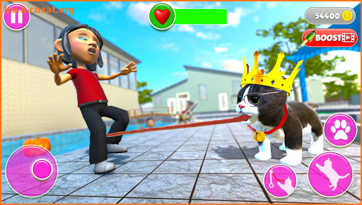 Virtual Cat Simulator: Cute Cat Kitty Game screenshot