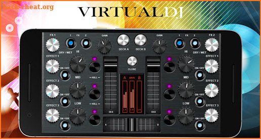 Virtual DJ Mixer 8🎛 Djing Song Mixer & Controller screenshot