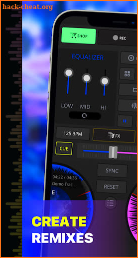 Virtual DJ mixer - DJ mixer screenshot