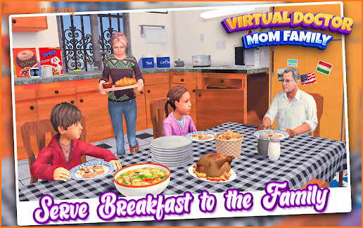 Virtual Doctor Mom Family Sim Game screenshot