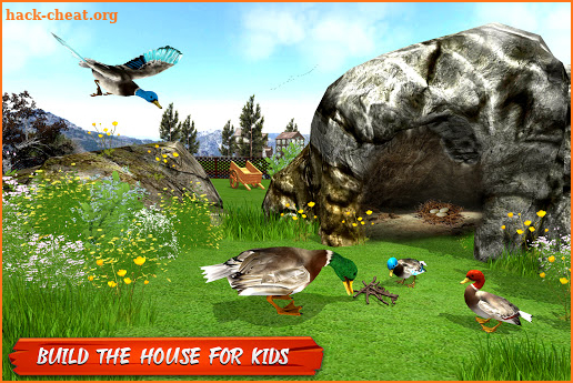 Virtual Duck Simulator 3D: Real Duck Family Games screenshot