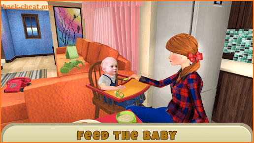 Virtual Family Babysitter Helping Mom Simulator 3D screenshot