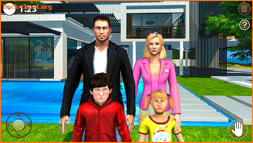 Virtual Family Simulator: Baby Care Mom Life Games screenshot