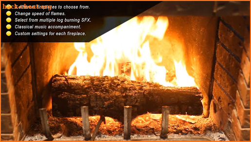 🔥 Virtual Fireplace HD screenshot