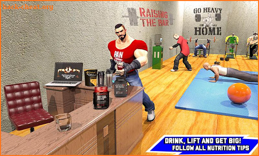 Virtual Gym 3D: Fat Burn Fitness Workout Training screenshot