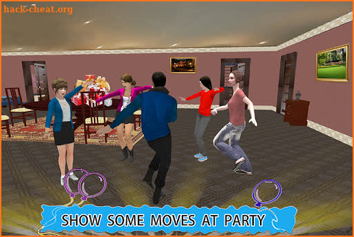 Virtual House Party: Millionaire Happy Family screenshot