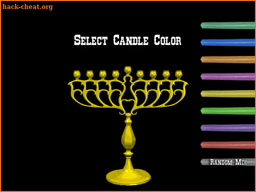 Virtual Menorah screenshot