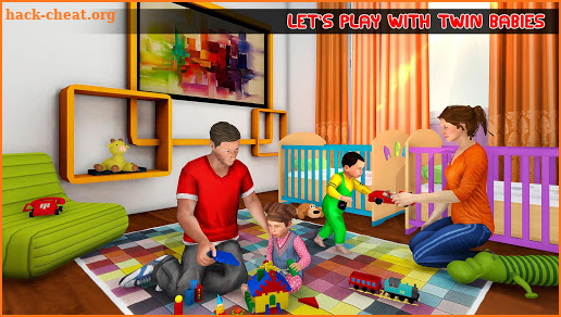 Virtual Mommy New Born Twins Baby Care Family Fun screenshot