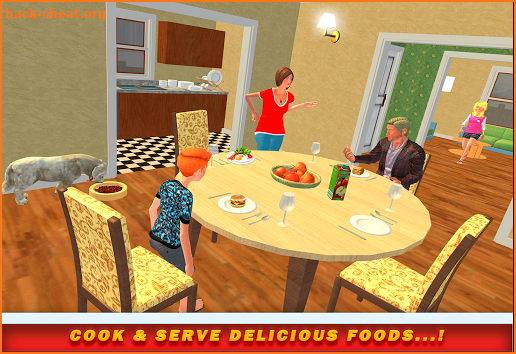 Virtual Mother-Happy Family Mom Life 3D Simulator screenshot