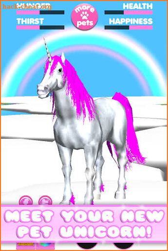 Virtual Pet Unicorn screenshot