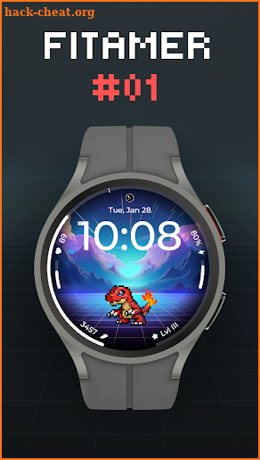 Virtual Pet Watch Face Fitamer screenshot