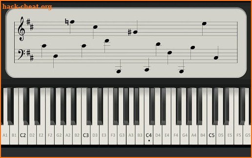 Virtual Piano Trainer screenshot