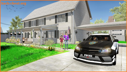 Virtual Police Dad Simulator : Happy Family Games screenshot