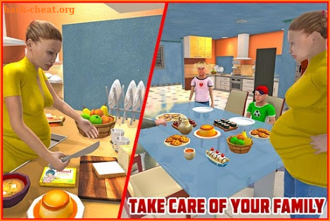 Virtual Pregnant Mom: Happy Family Fun screenshot