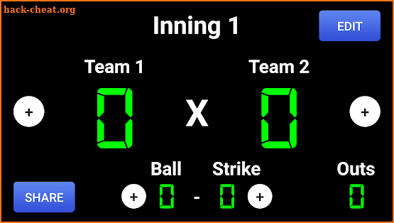 Virtual Scoreboard screenshot