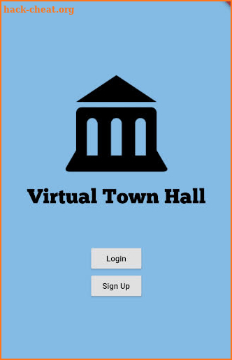 Virtual Town Hall screenshot