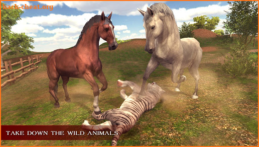 Virtual Wild Horse Family Sim : Animal Horse Games screenshot