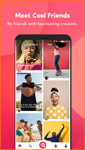 Visha - create awesome videos- short videos social screenshot