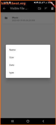 visible file manager screenshot