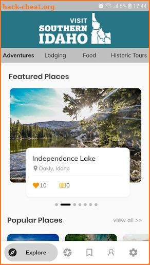 Visit Southern Idaho screenshot