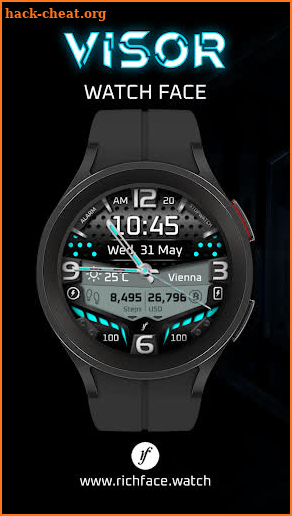 Visor Watch Face screenshot