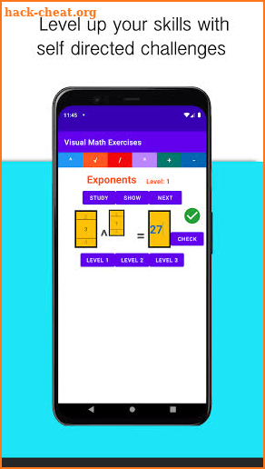 Visual Math Exercises screenshot