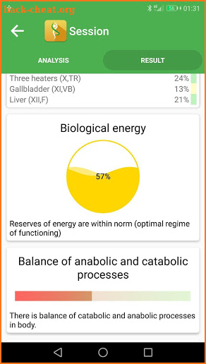 VitaEnergy for Helo screenshot