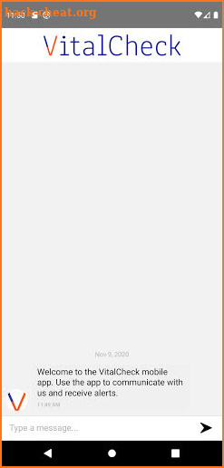 VitalCheck screenshot