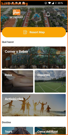 Viva Wyndham Resorts screenshot