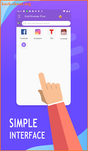 Vivid Browser Plus:Fast & Smooth & Secure Browser screenshot
